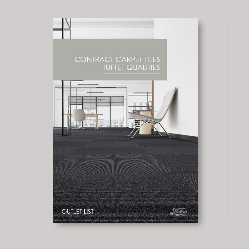 Outlet Contract Carpet Tiles, Tuftet